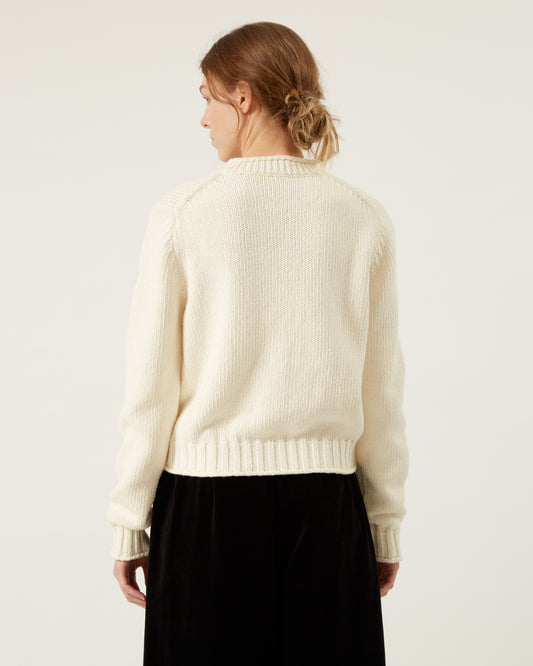 cardigan en coton et cachemire BRIGITTE