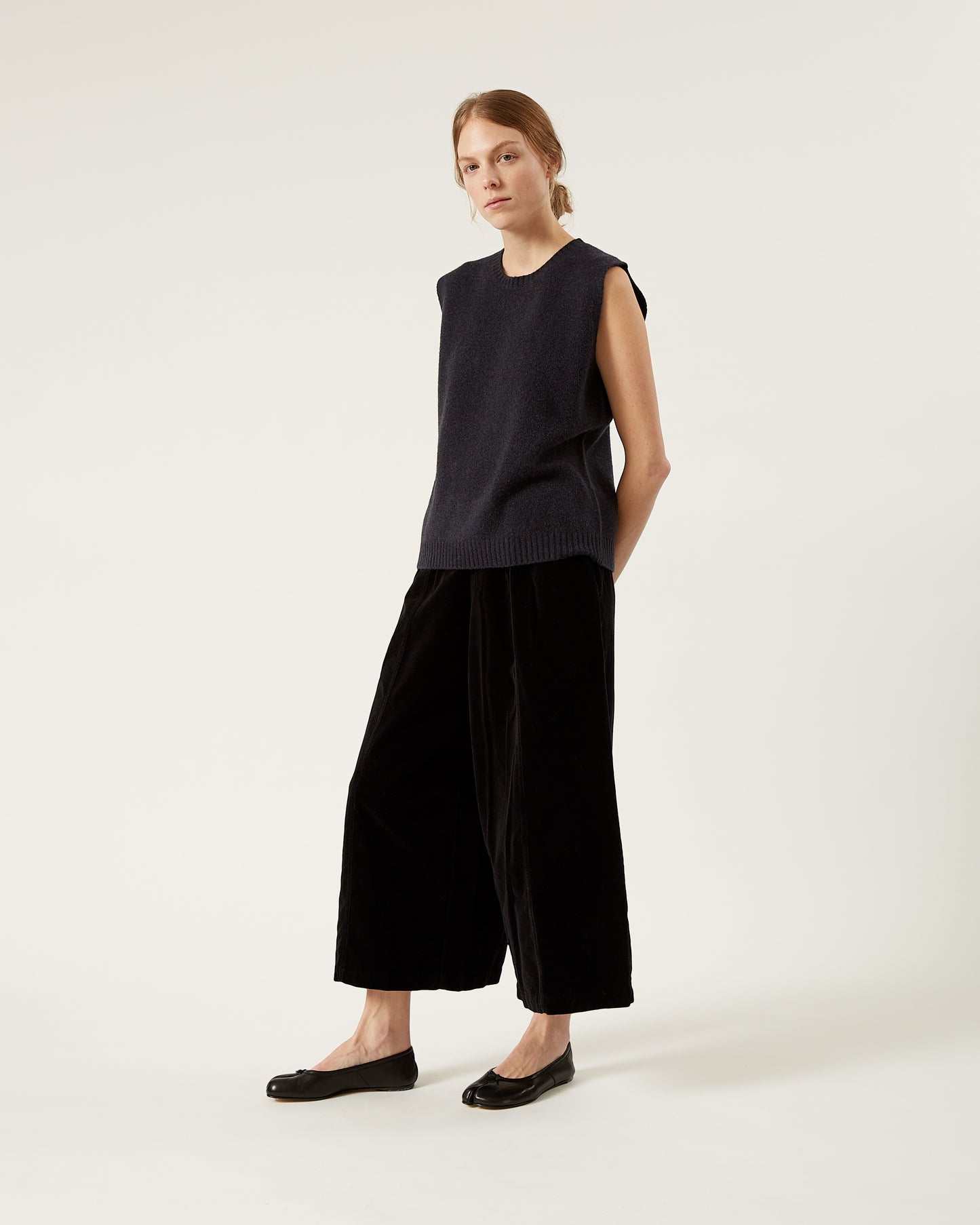 KENNEDY wool and yak sleeveless sweater
