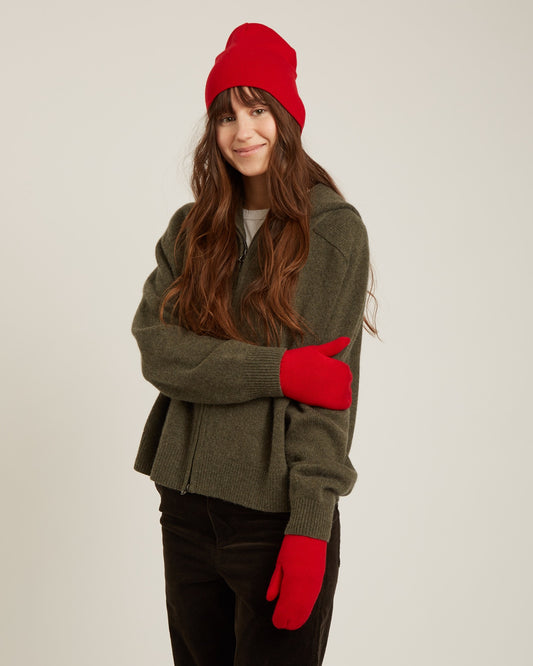 mitaines en laine et cachemire MOLLY