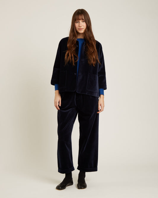 manteau en velours FAURELLE