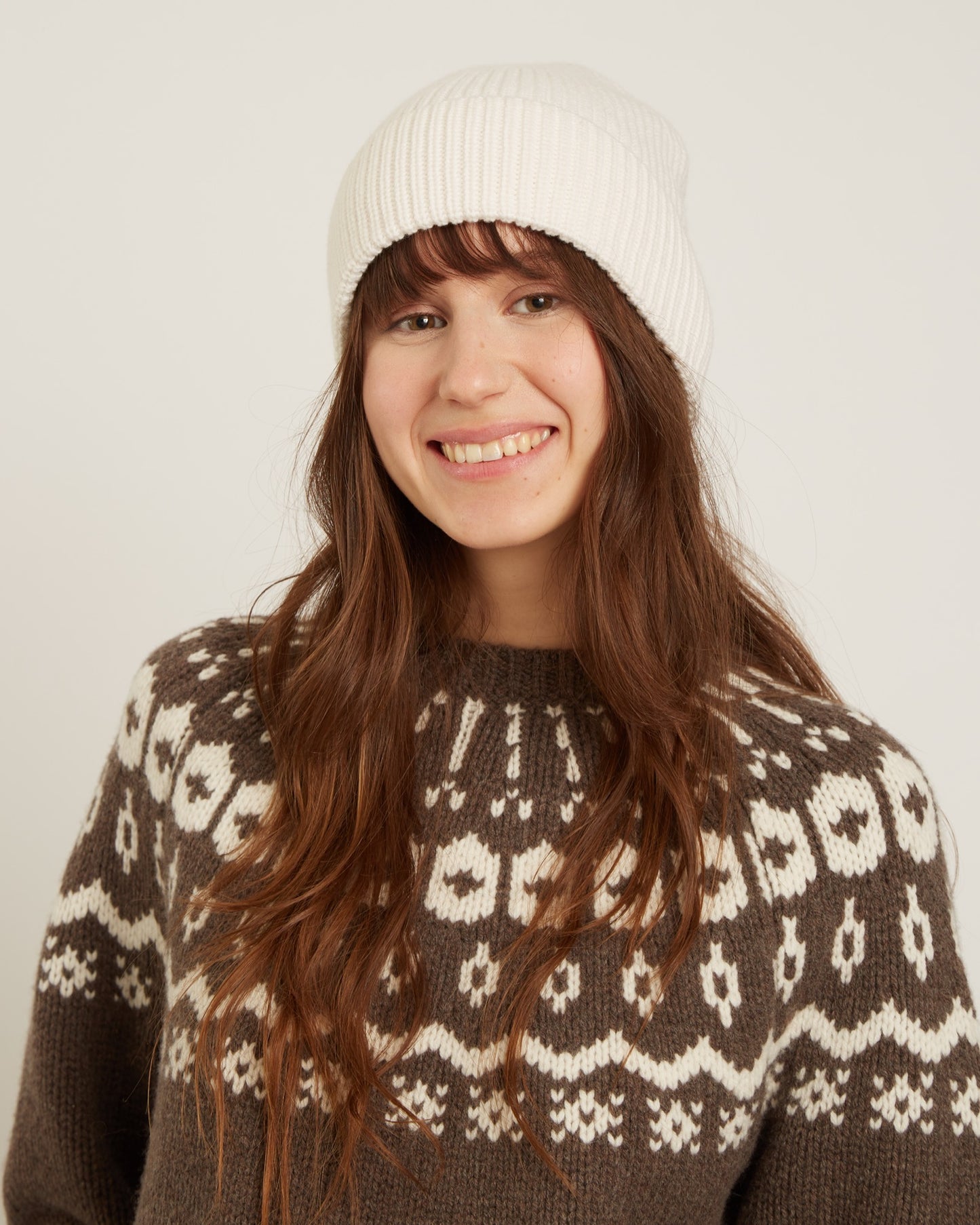 tuque en laine et cachemire CLEA