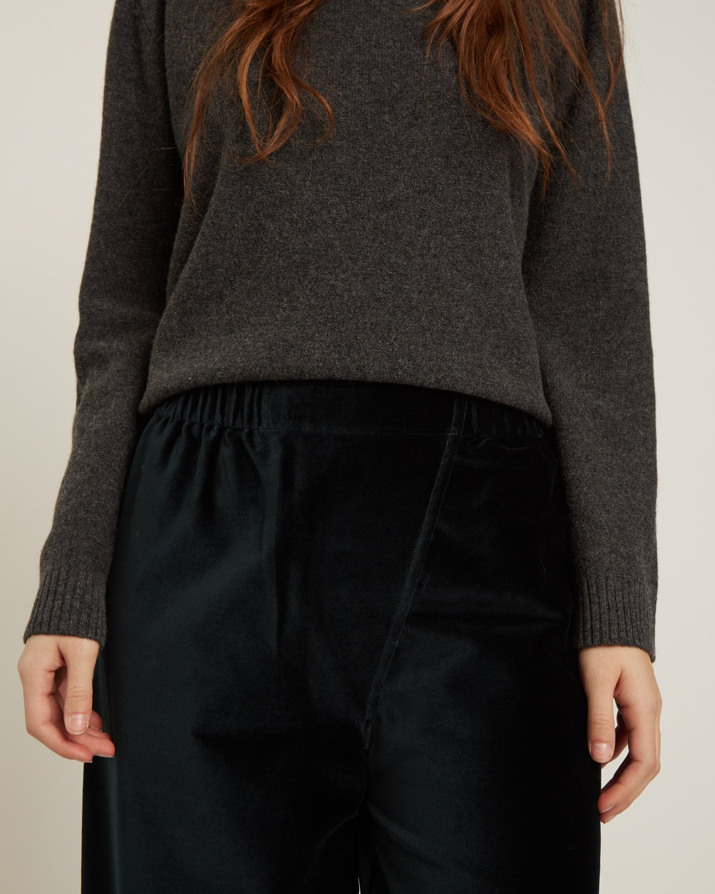 pantalon en velours ALANA