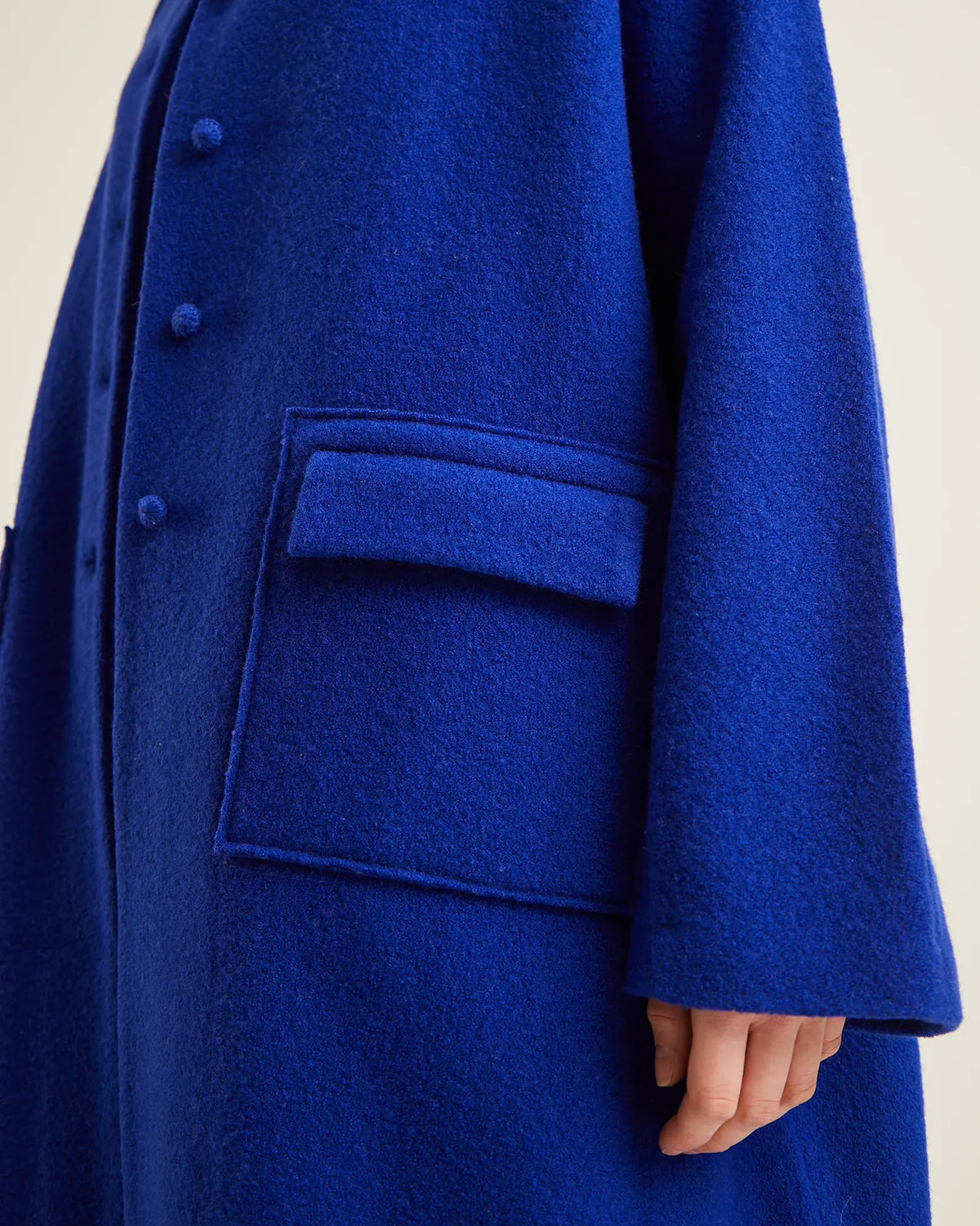 Manteau en laine CLOTILDE
