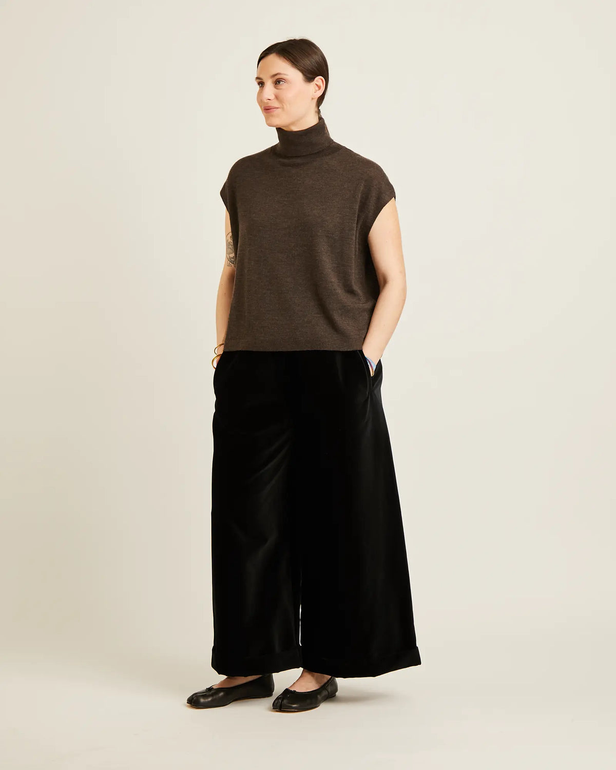 Gilet en laine fine Sofia Sweater