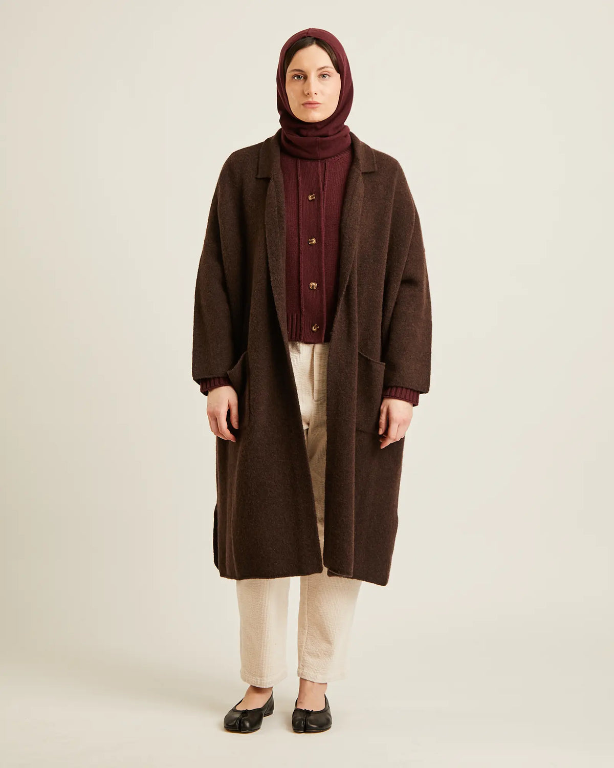 Manteau en mélange de yak HOLDEN