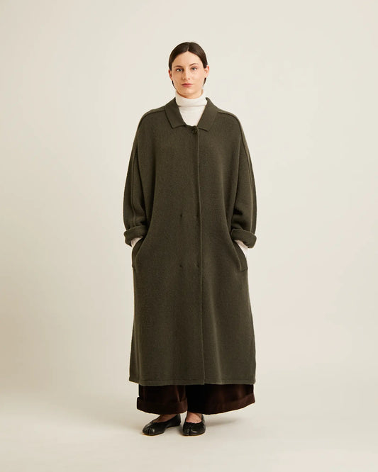Manteau en mélange de laine de yack WILLOW