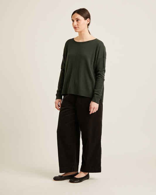 KENT wool and cashmere sweater