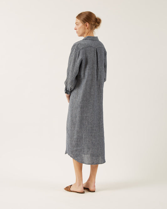 robe-chemise en lin NICOLE