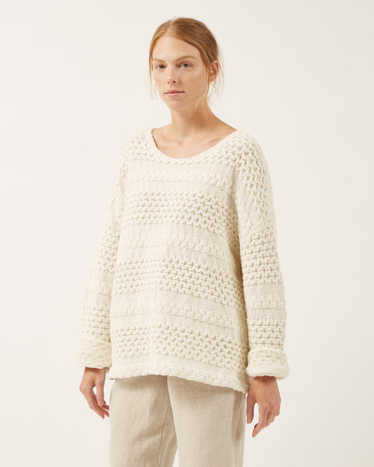 chandail en soie et coton DELPHINE