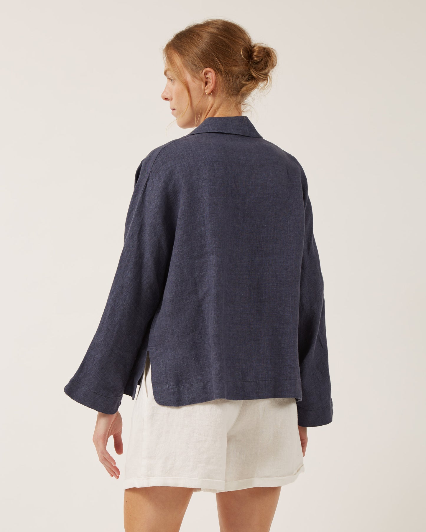 veste ESMEE en lin lavé