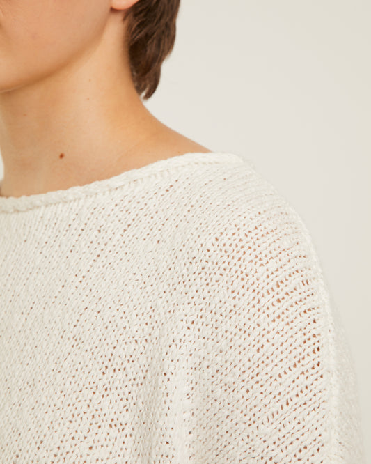 chandail en lin à manches courtes SKIPPER