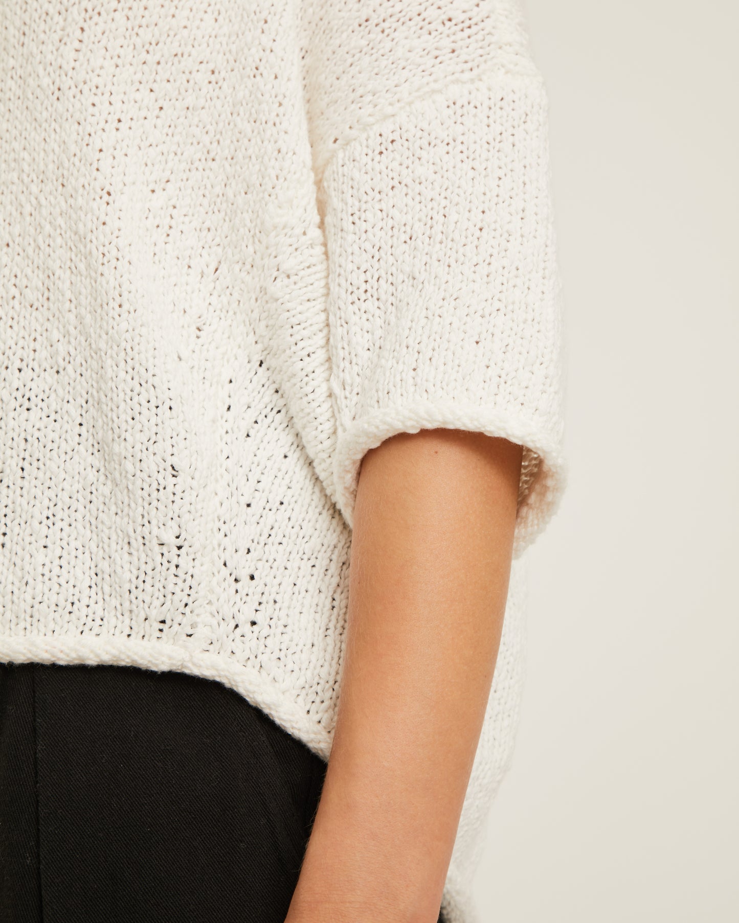 chandail en lin à manches courtes SKIPPER