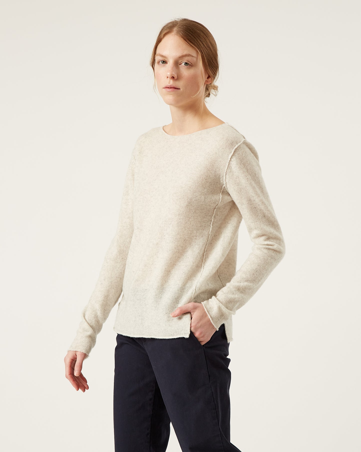 sweater laine et cachemire BEVI