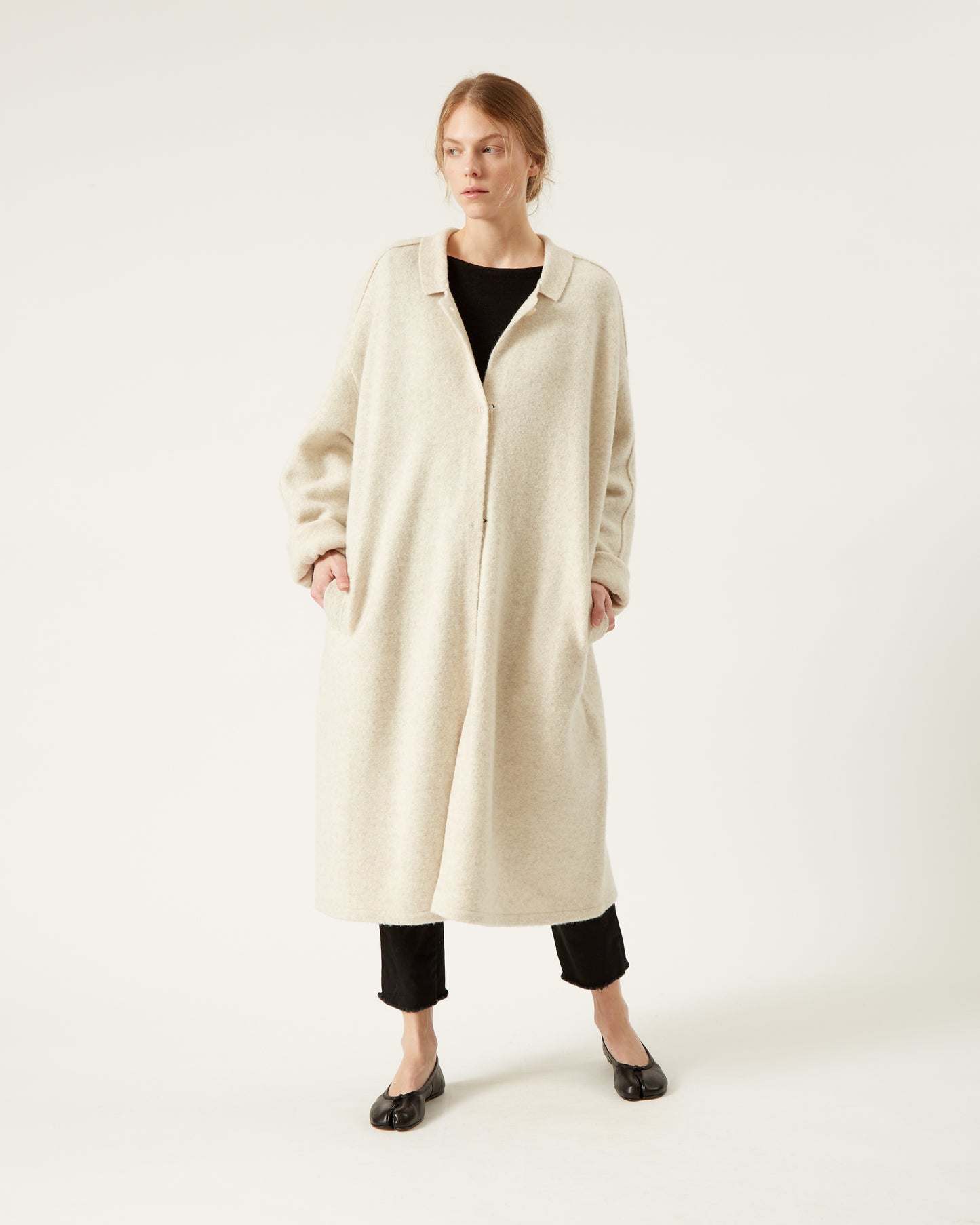manteau en laine et yak WILLOW