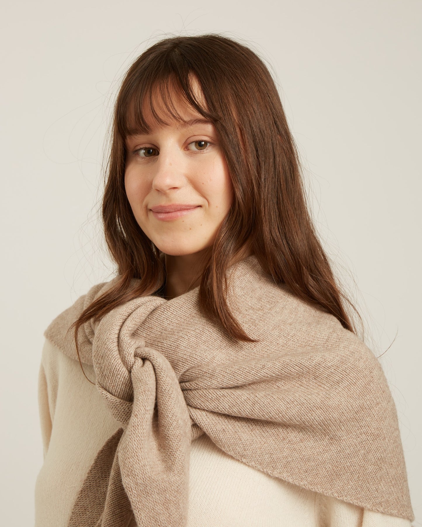 écharpe en laine et cachemire JOSIE