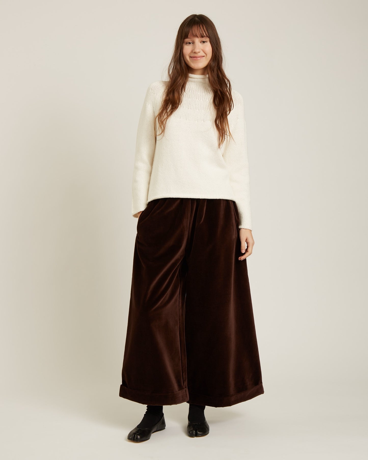 sweater en coton et cachemire AMARIS