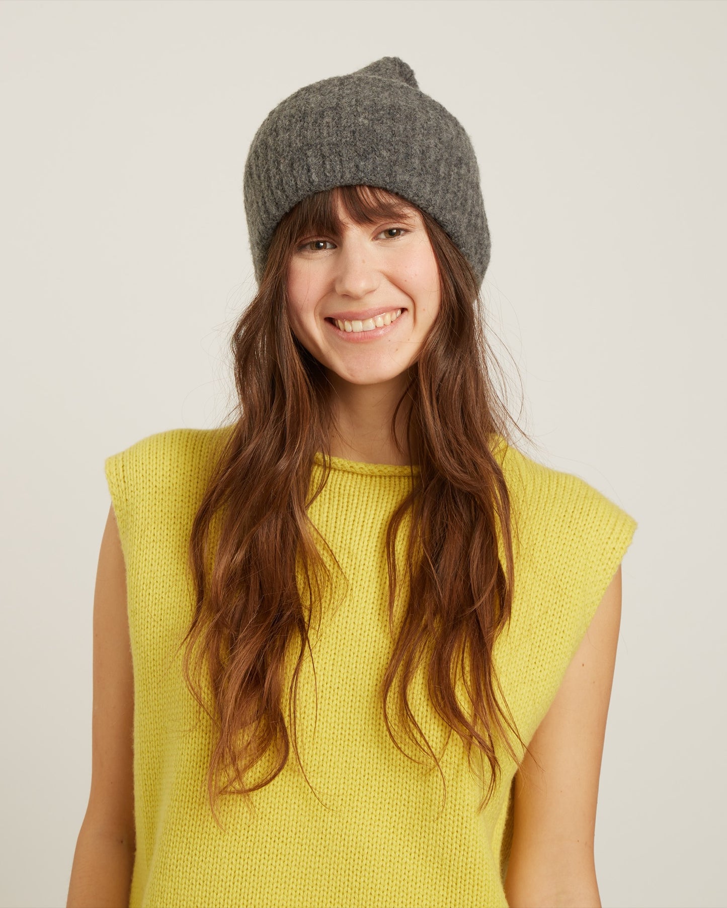 cardigan sans manches en laine FAYE