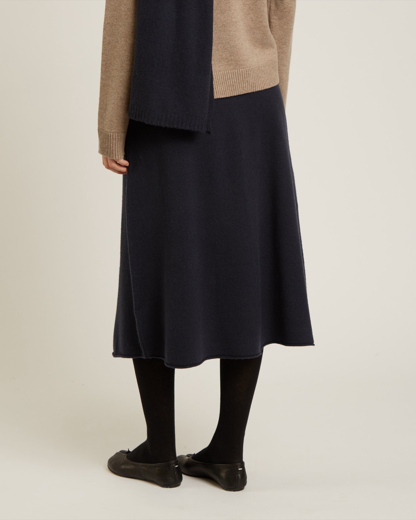 jupe en laine et cachemire VANYA