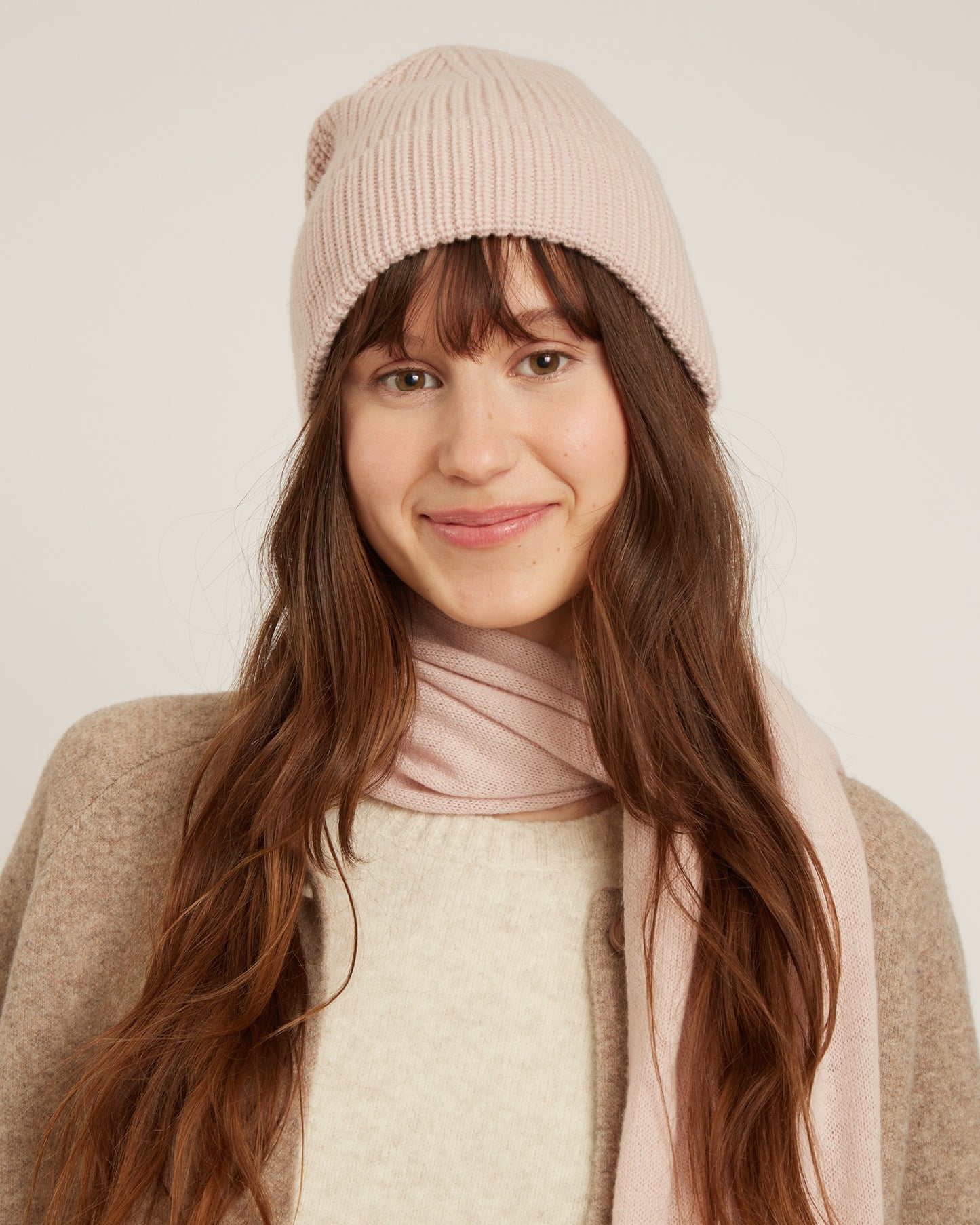 tuque en laine et cachemire CLEA