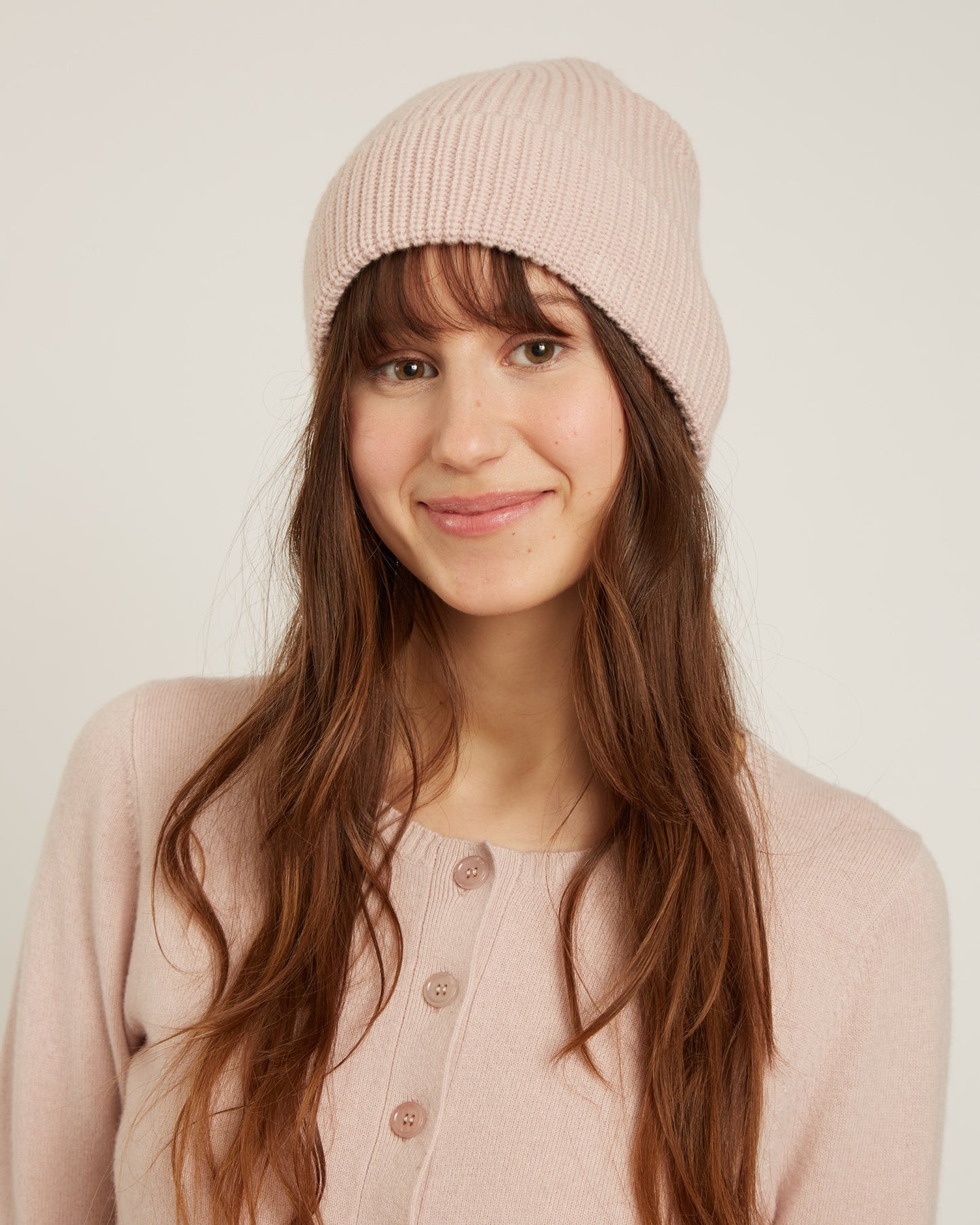tuque en laine et cachemire CLEA