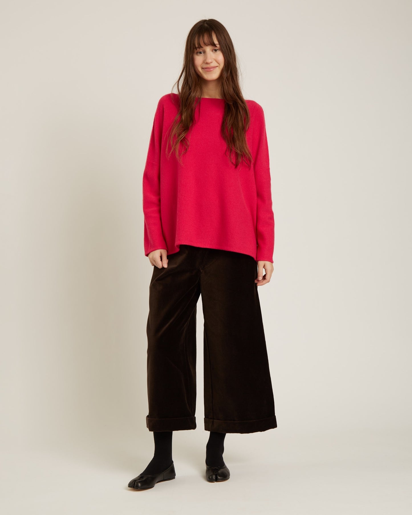 pantalon en velours ALANA