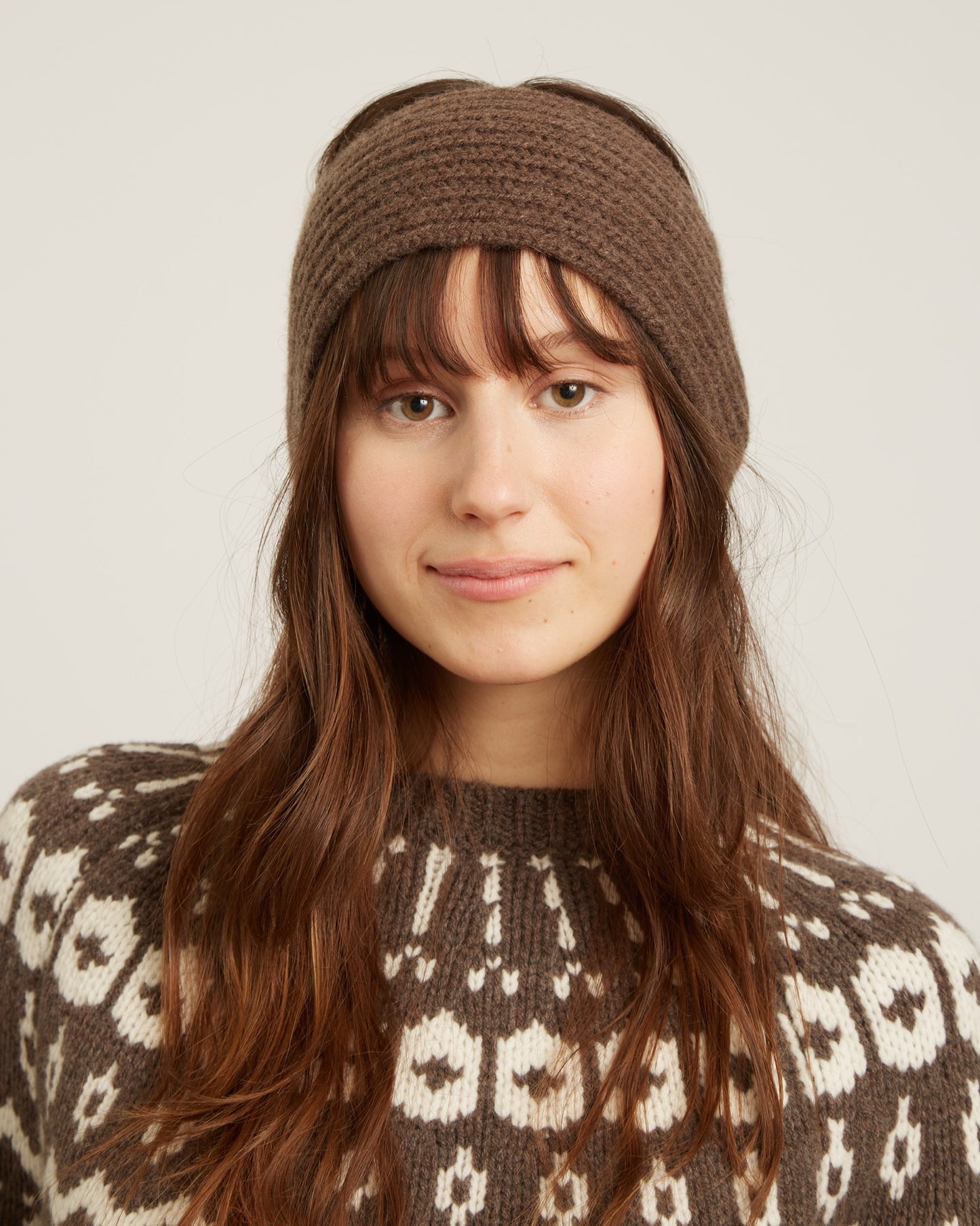 bandeau en laine et cachemire MONICA