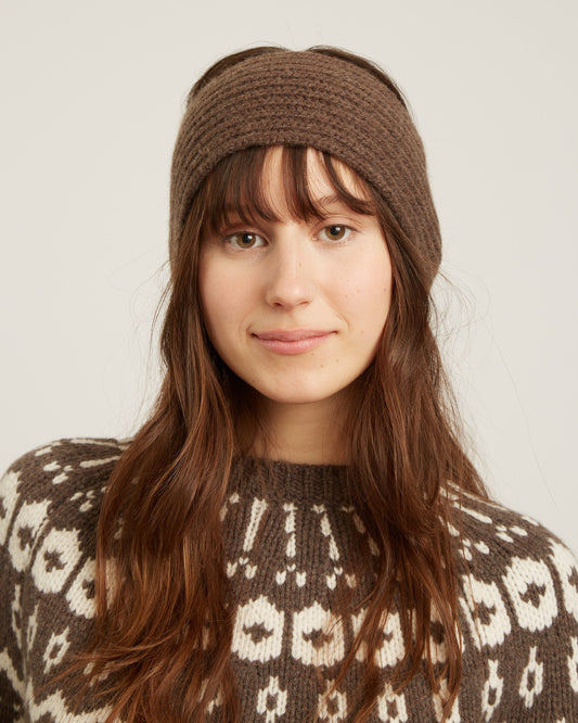 bandeau en laine et cachemire MONICA