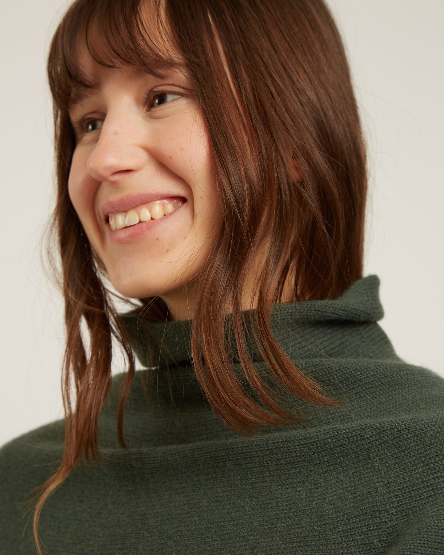 poncho en laine et cachemire CARLA