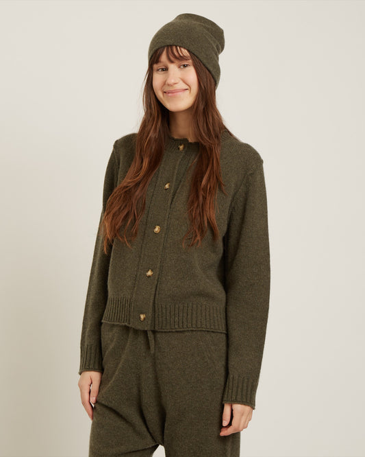 cardigan en laine et cachemire LUNE