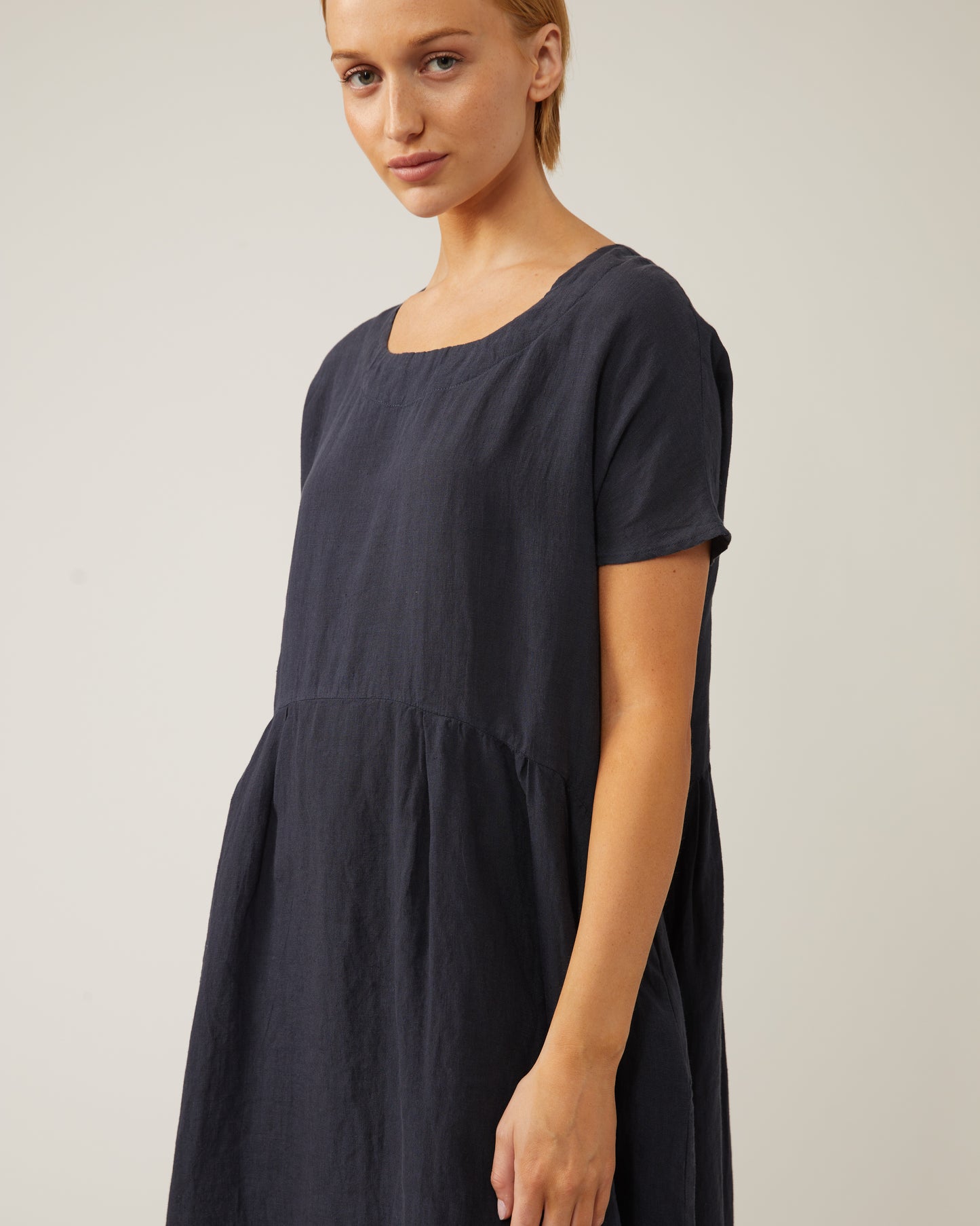 robe en lin lavé REBECCA