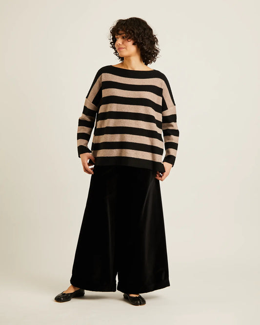 chandail en laine AMERIE à rayures