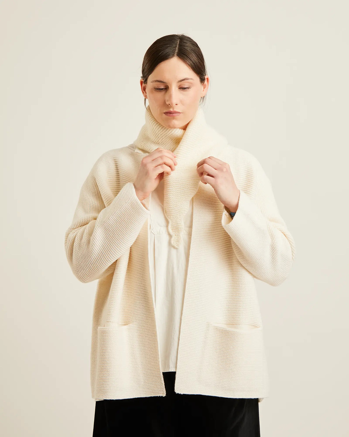 Cardigan en laine SAOIRSE