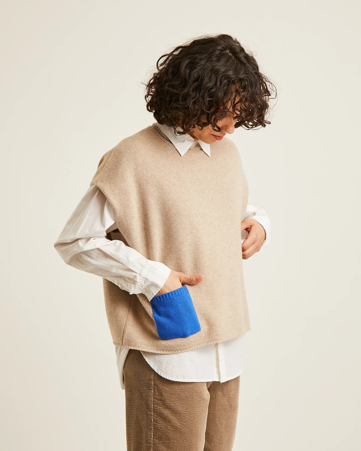 Gilet en laine KIRIN