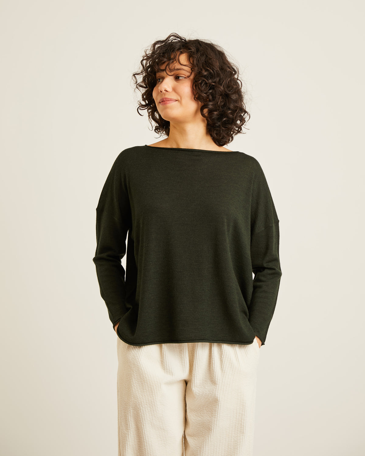chandail en laine superfine CLEMENCE