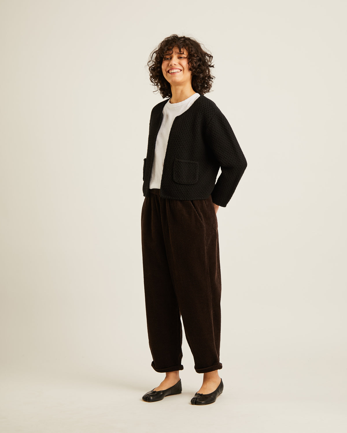 cardigan en laine GABRIELLE