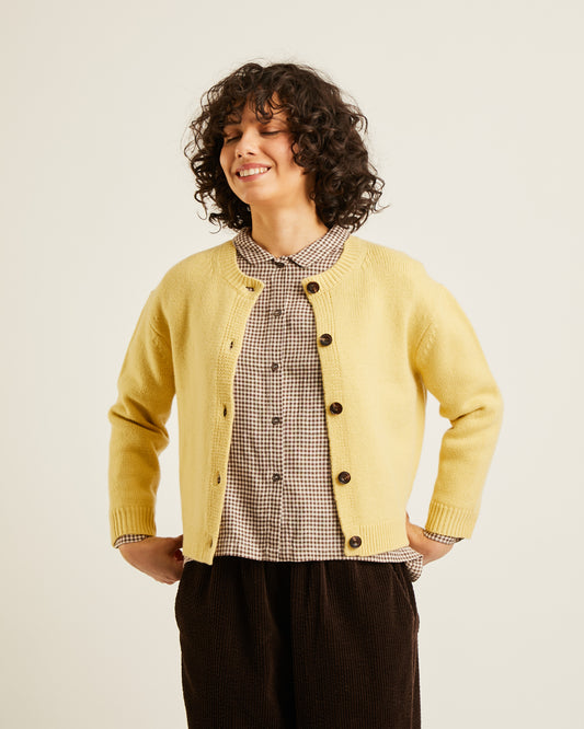 cardigan en laine DOTTIE