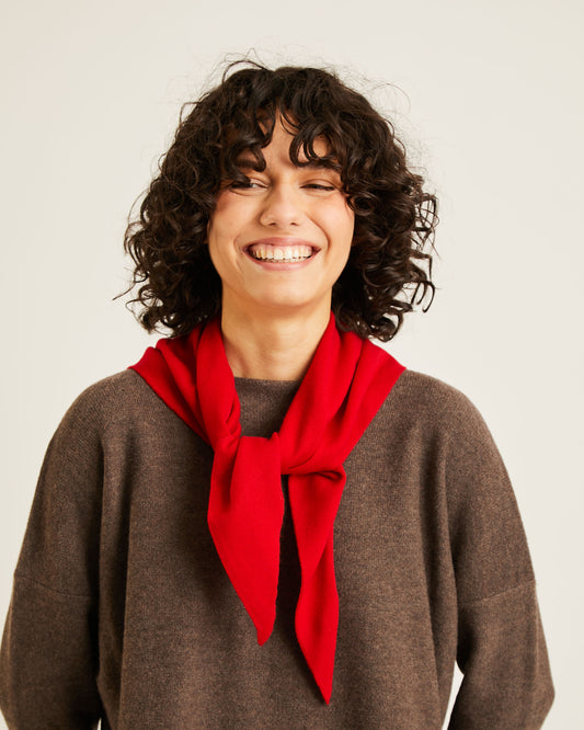 JOSETTE wool and cashmere scarf