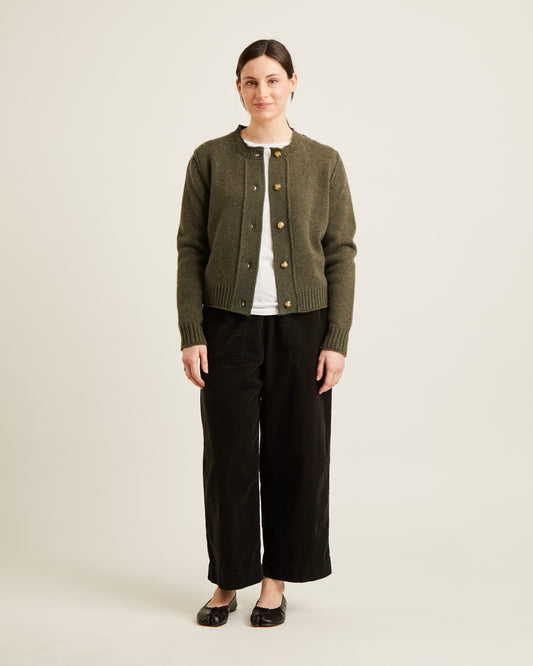 LUNE wool and cashmere cardigan