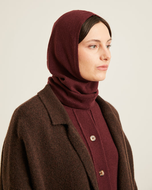 IVANA wool and cashmere balaclava