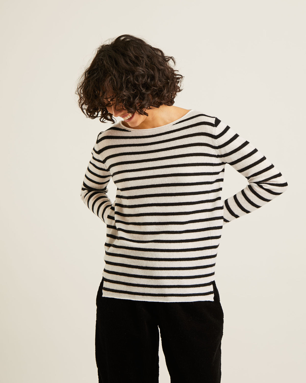 sweater laine et cachemire BEVI