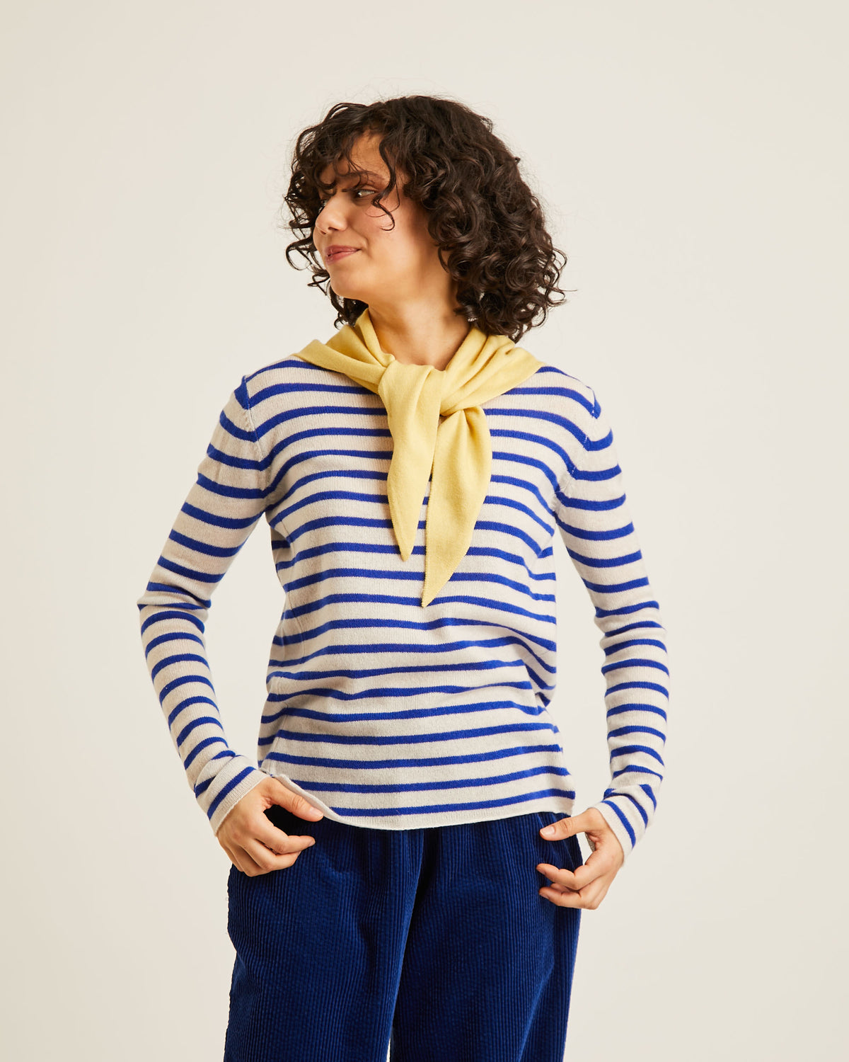 sweater laine et cachemire BEVI