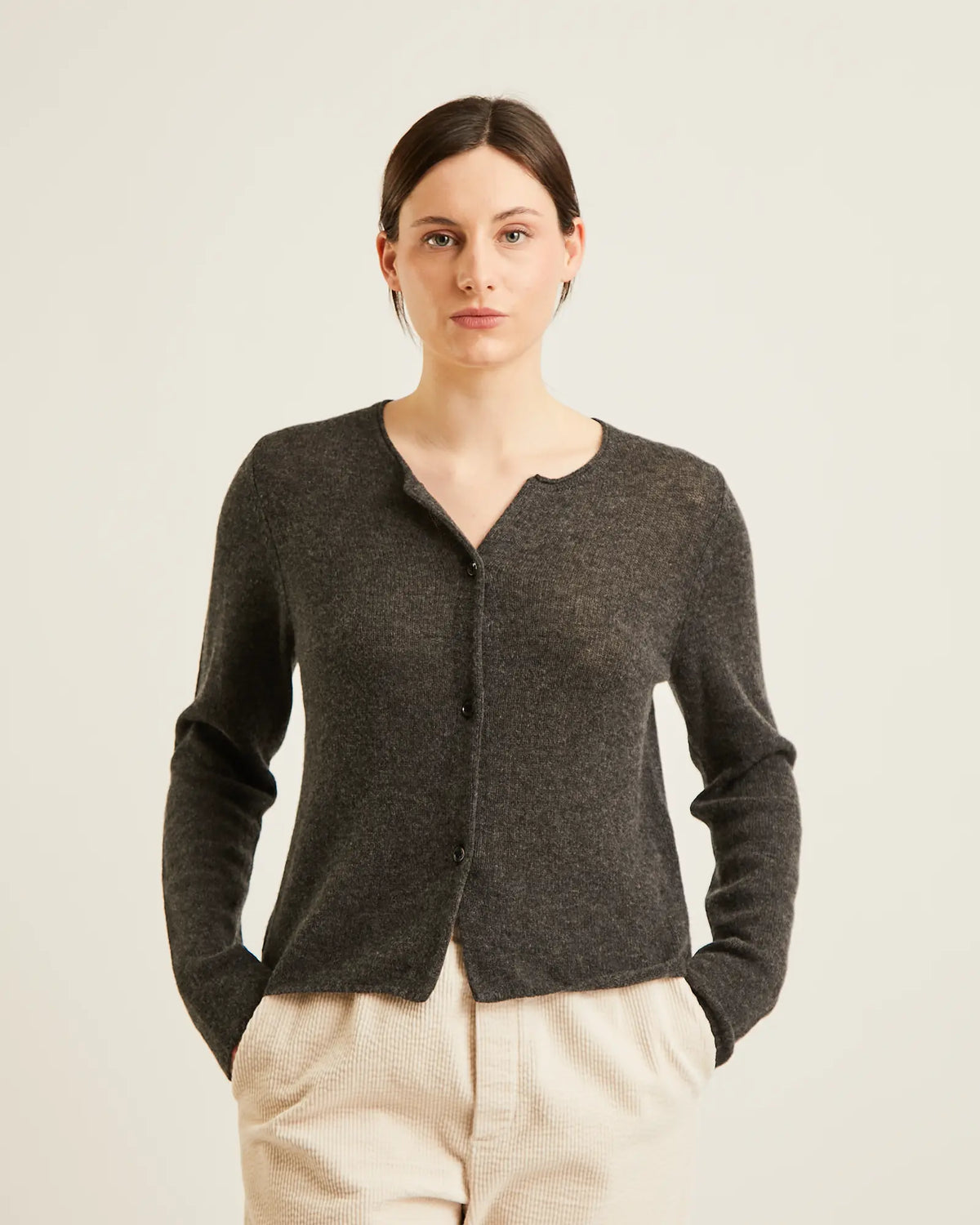 HELLY wool and cashmere cardigan