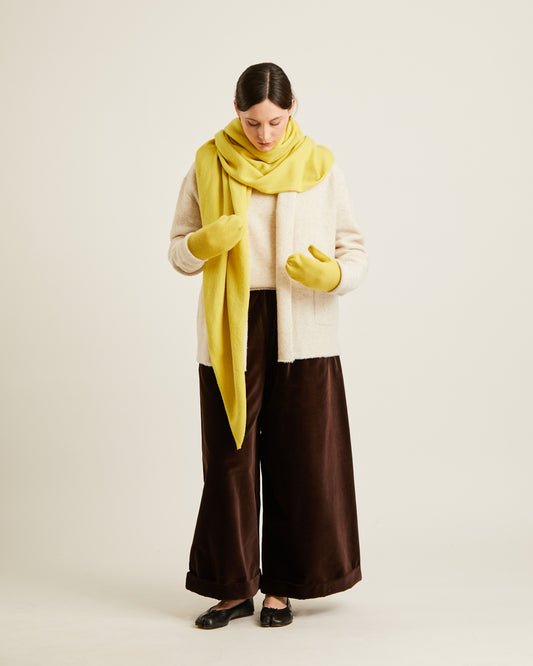 MOLLY wool and cashmere mittens
