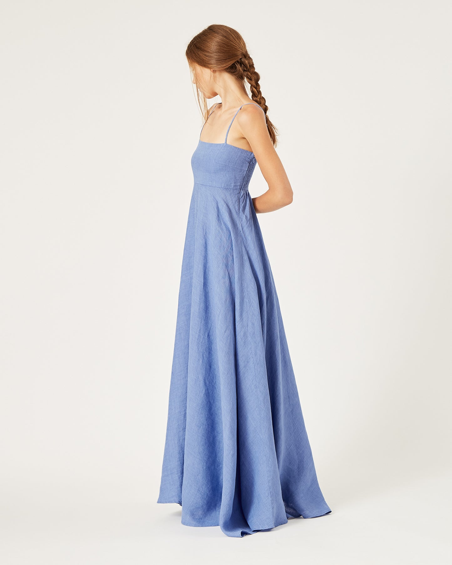 robe en lin CONSTANCE