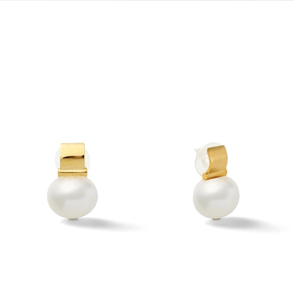 boucles d'oreilles Classic Baby Pebble Posts - CC+Co