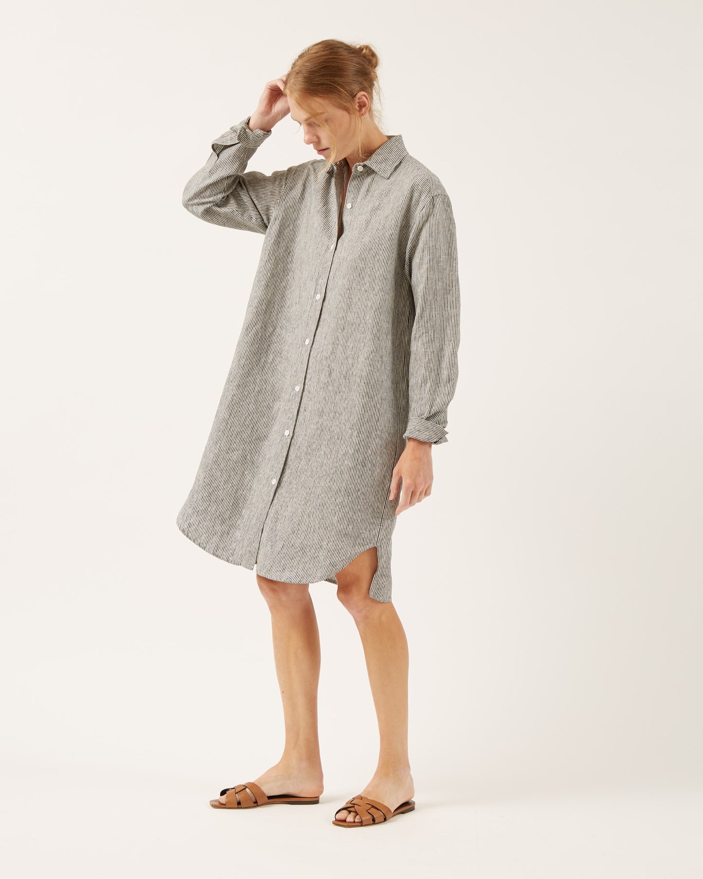 robe en lin PERRIE