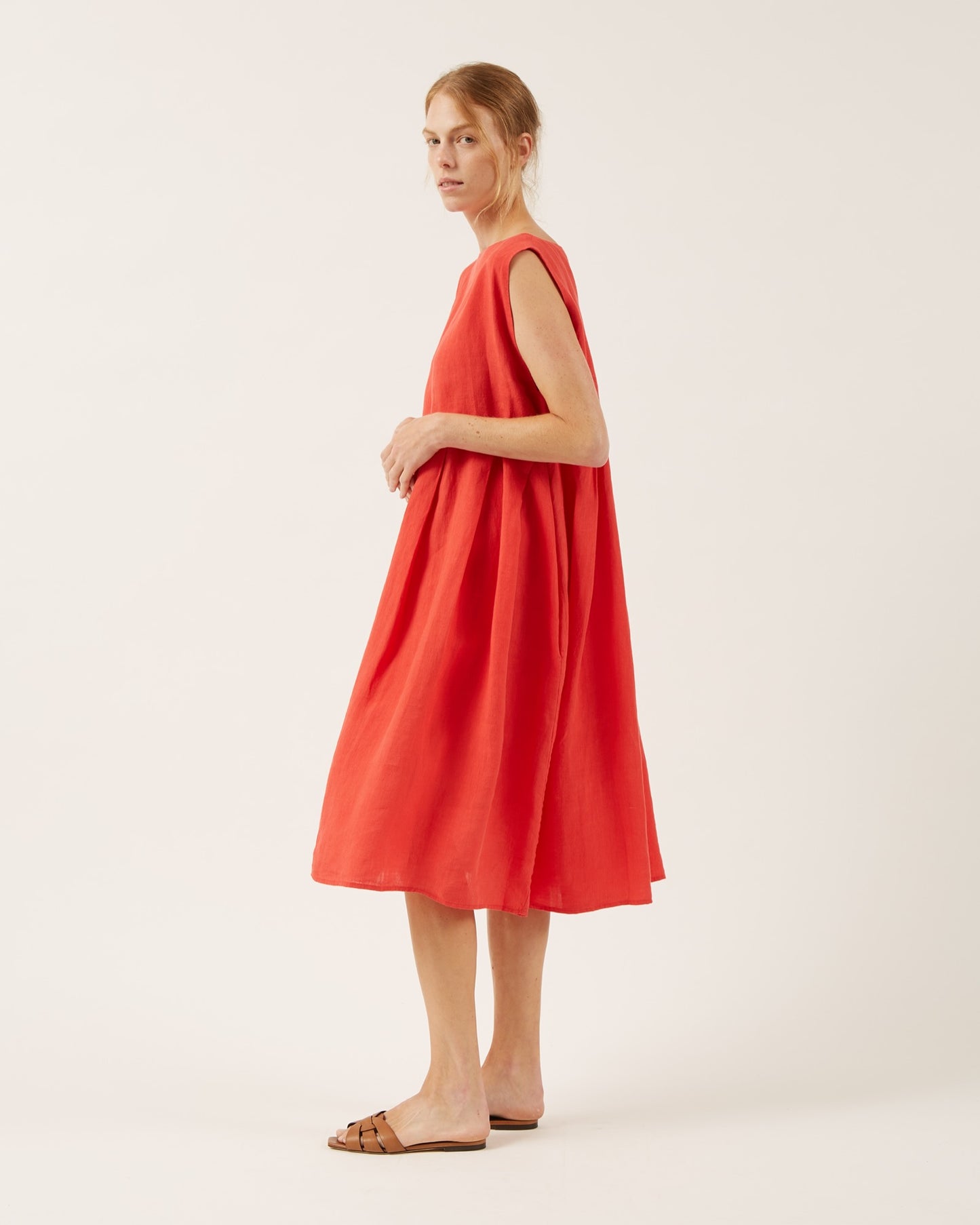 robe LULLY en lin lavé