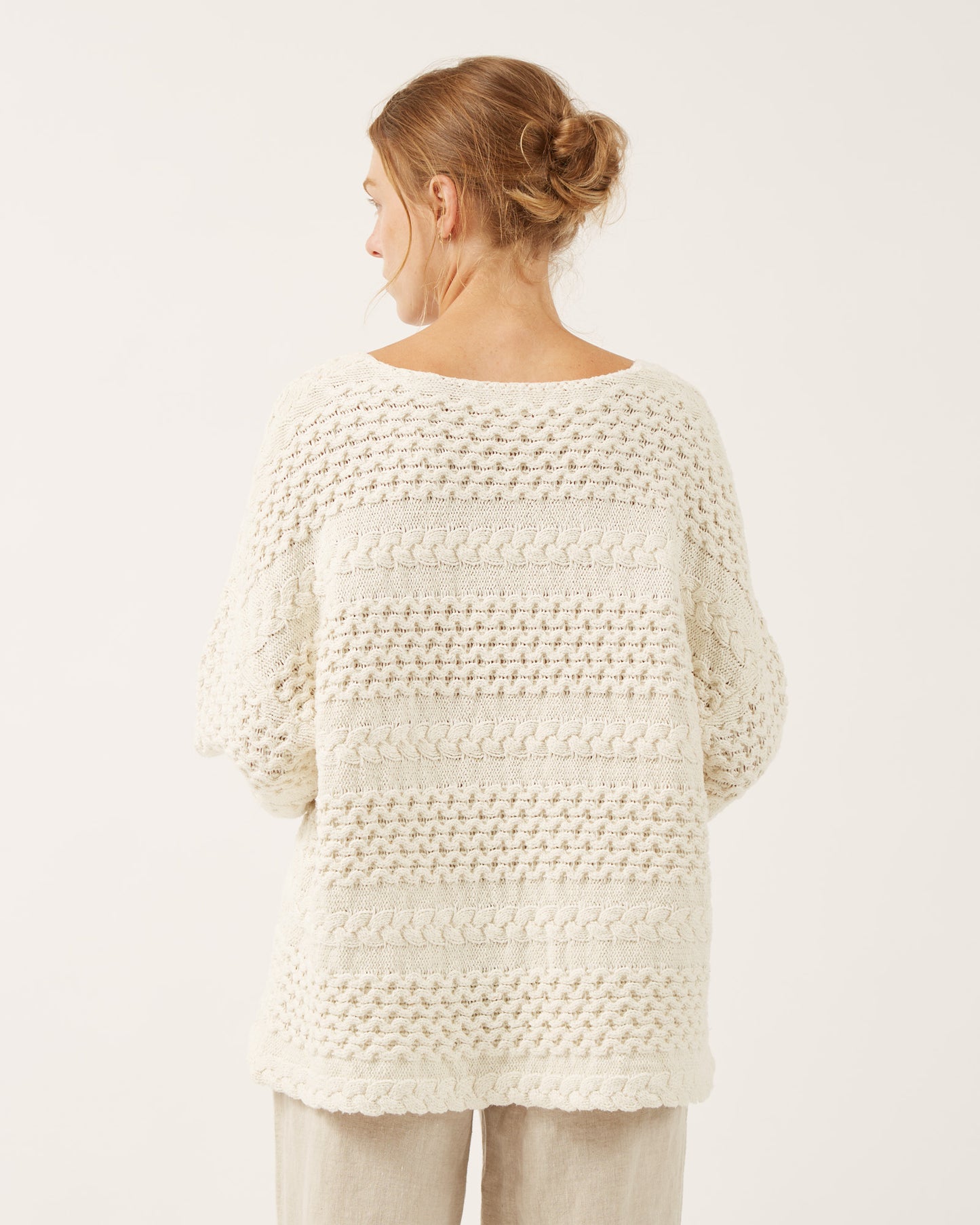 chandail en soie et coton DELPHINE