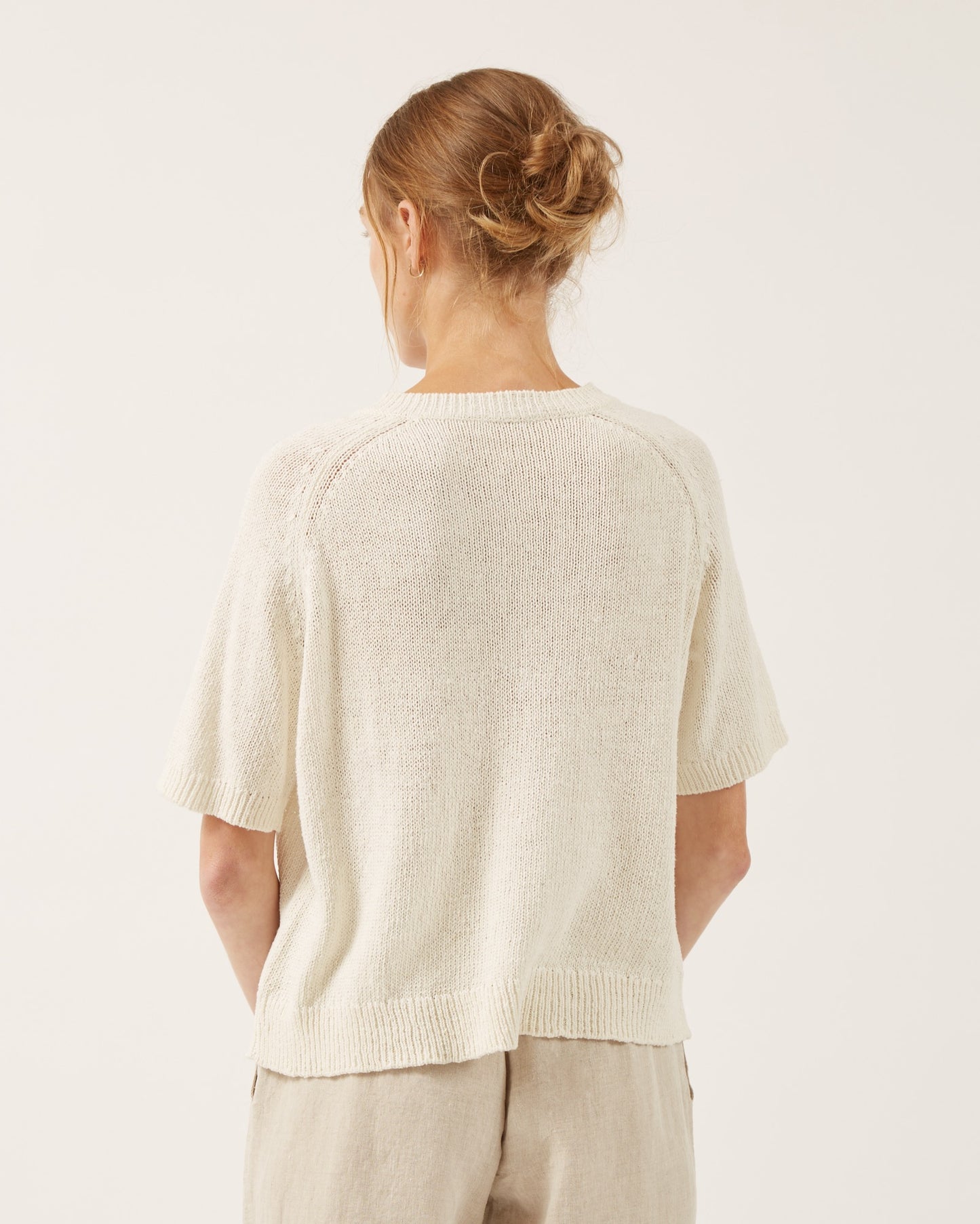 cardigan en soie et coton ANIA