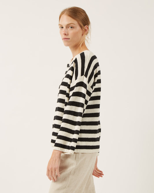 chandail en soie et coton TOBO